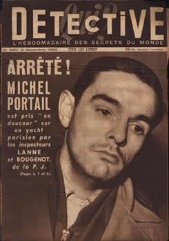 Michel Portail in Detective magazine