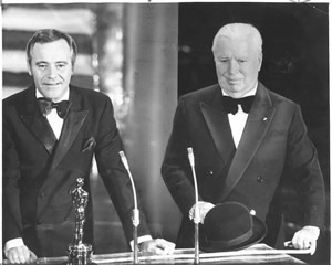 Chaplin receives an Oscar in 1972