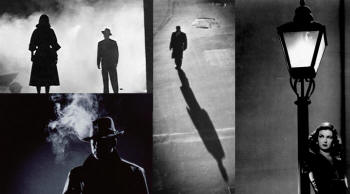 Typical film noir shots