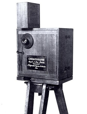 Lumiere Cinematograph camera and projector