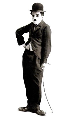 Chaplin as The Little Tramp
